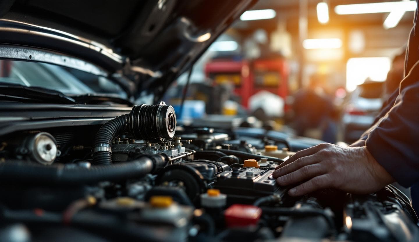 Přehřívání motoru v koloně