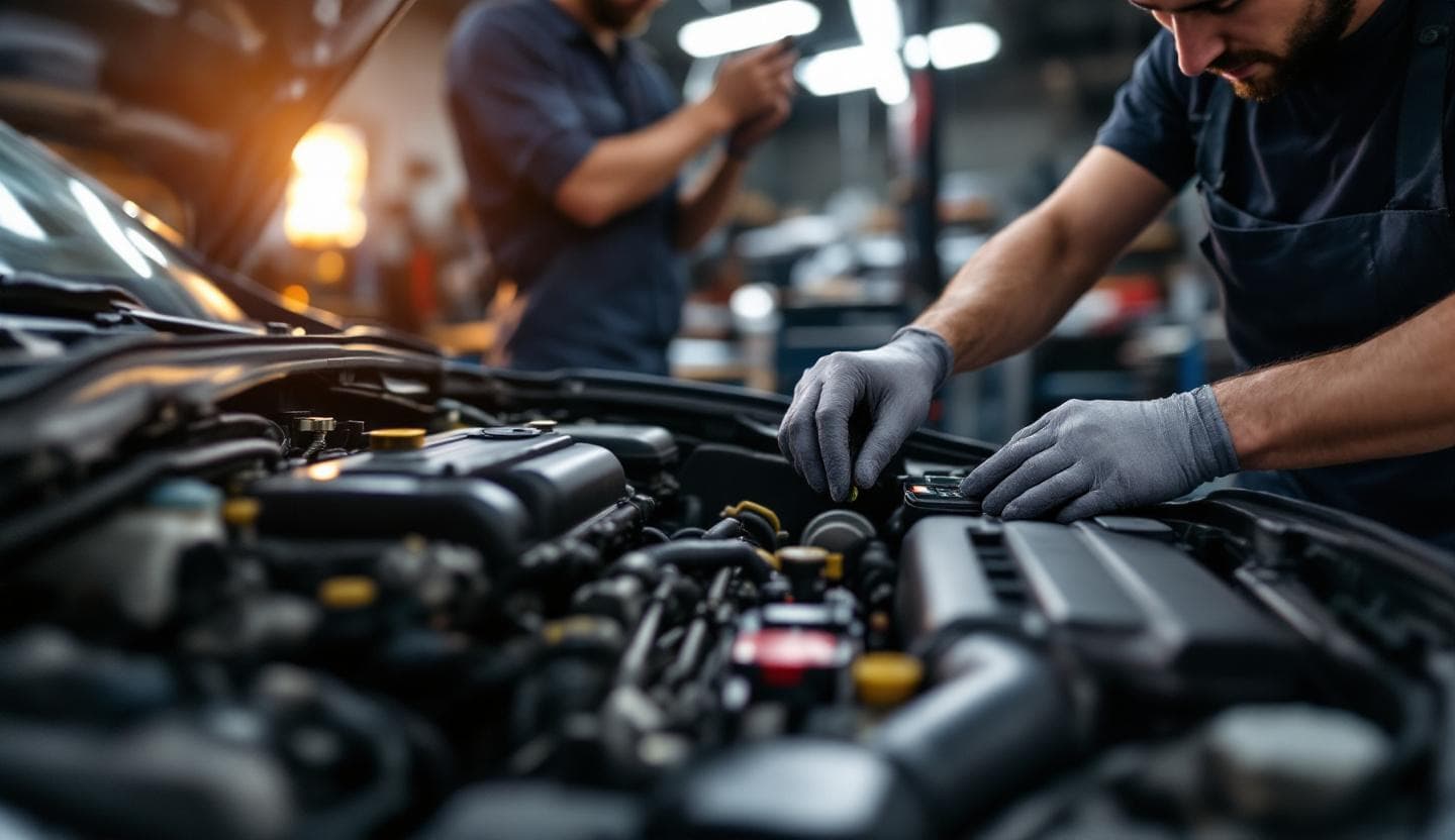 Výměna vstřikovačů: cena práce