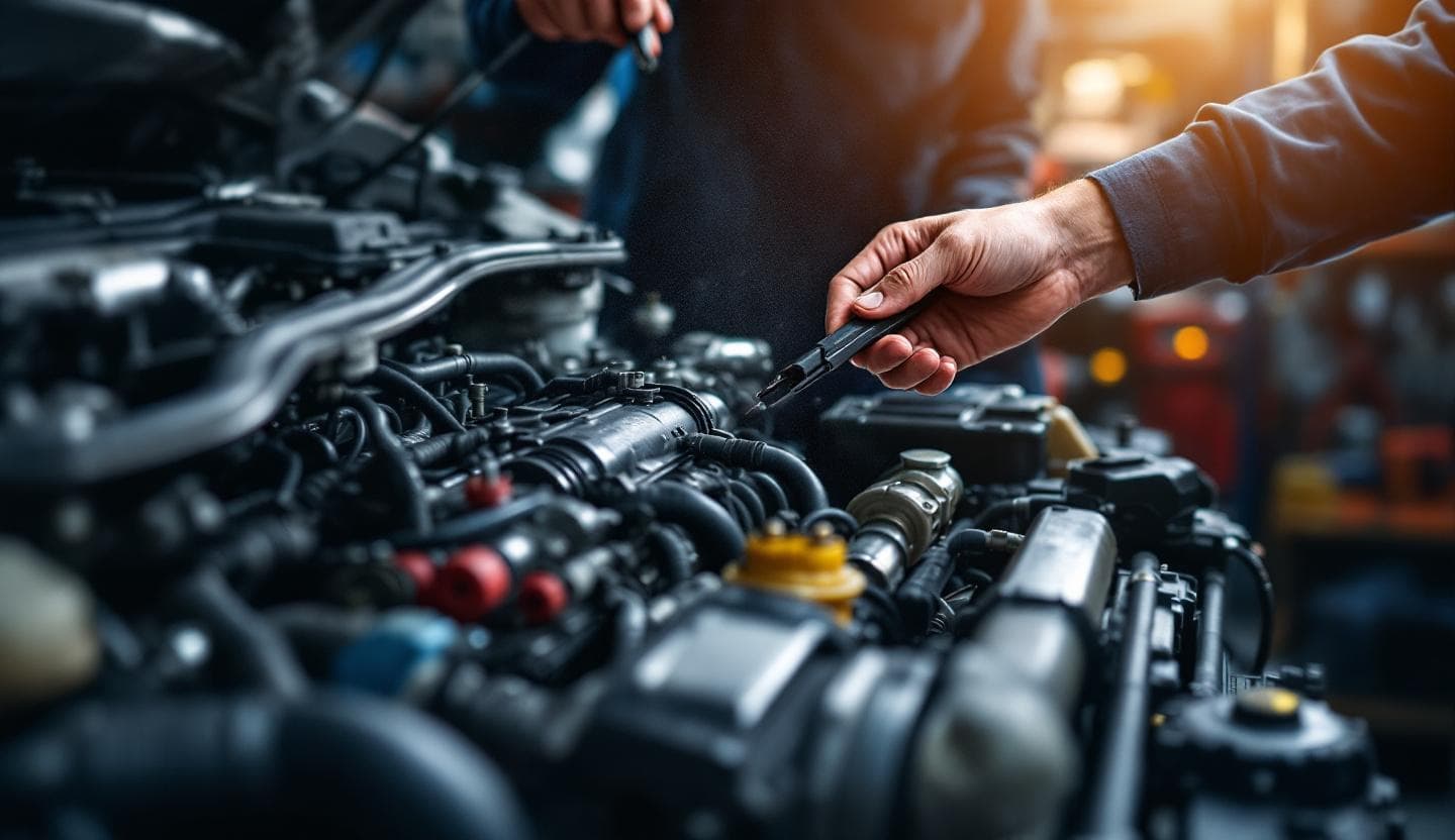 Vibrace motoru: Diagnostika vstřiků